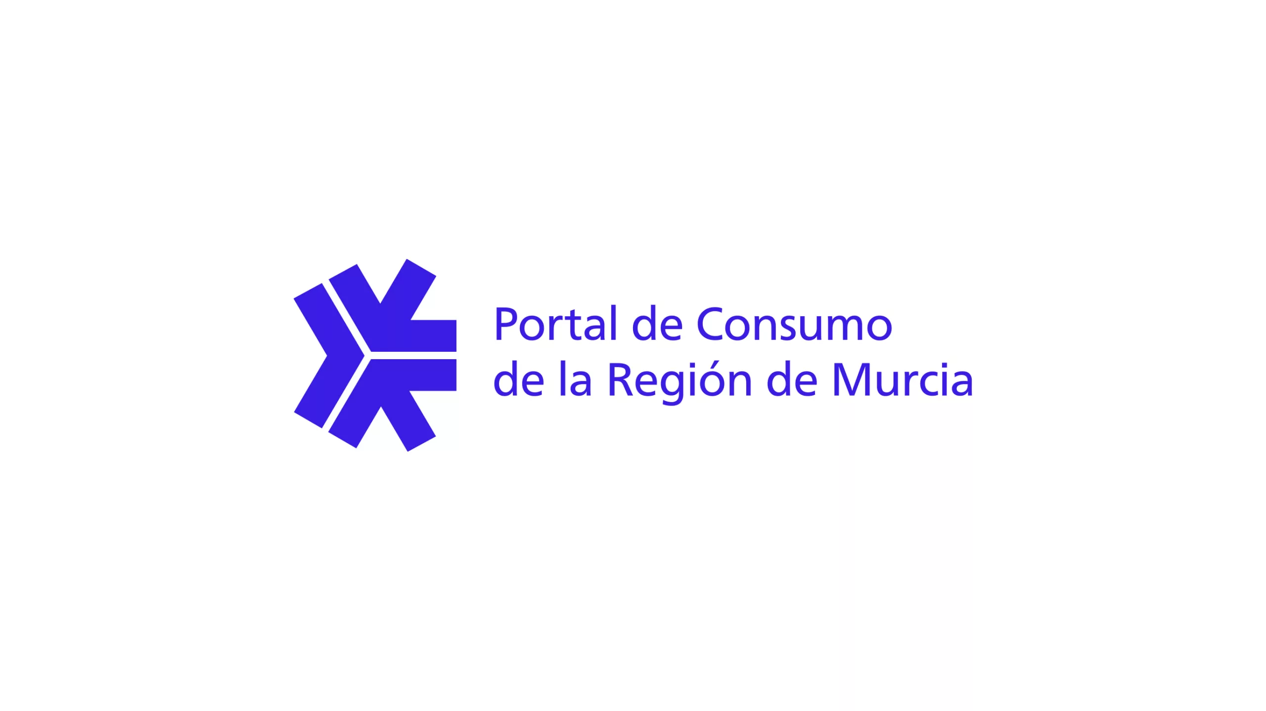 Logotipo del Portal de Consumo de la Región de Murcia con el fondo blanco